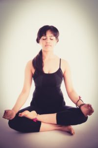 Happy Lady - Benefits of Meditation