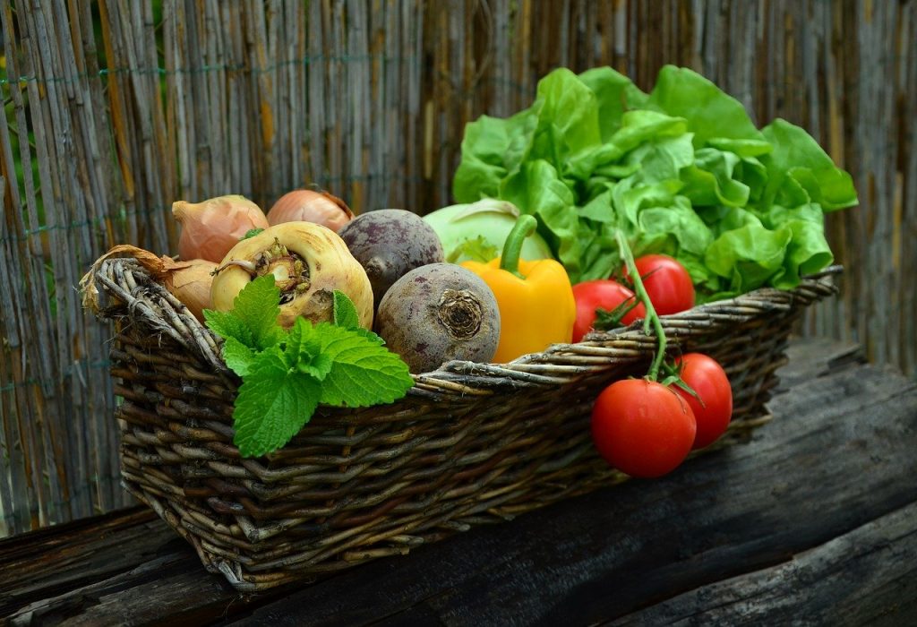 Vegetable box to help physical wellbeingl