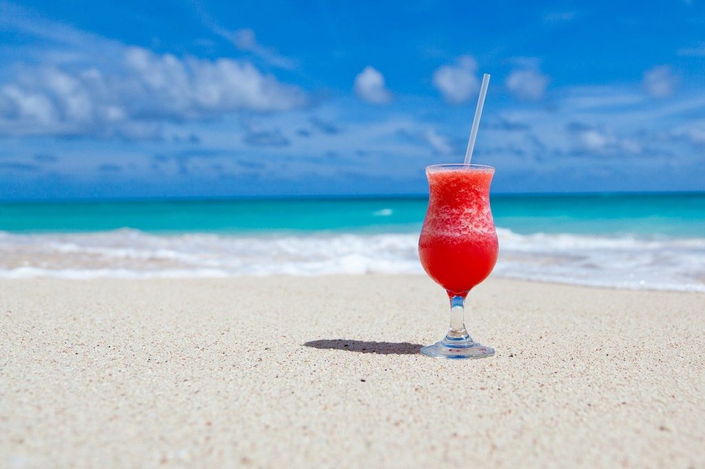 Pina Colada sat on a beautiful beach - using visualisation to help deal with a panic attack