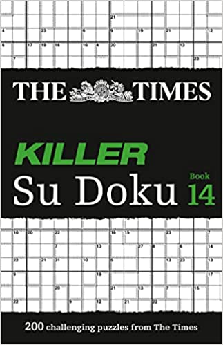 Picture of The Times Killer Su Doku Book 14- 200 Lethal Su Doku Puzzles - mental wellbeing products - products to stimulate the mind