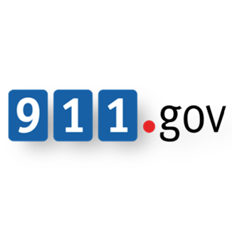 911.gov logo - mental wellbeing helplines