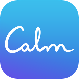 Calm app - mental wellbeing apps