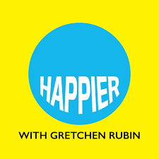 Happier with Gretchen Rubin logo - Mental Wellbeing Podcasts