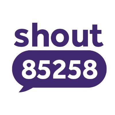 Shout logo - Mental Wellbeing helplines
